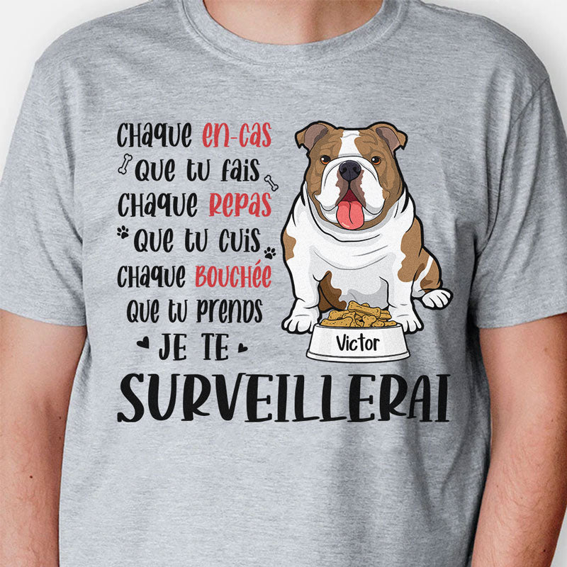 T Shirt Personnalisé Pas Cher, Chaque En-cas Que Tu Fais, French Custom Shirt, Personnalisation Tee Shirt, Cadeau Personnalisé Homme, Cadeau Personnalisé Femme