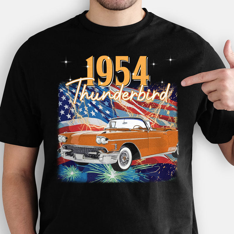 A custom printed black t-shirt with text and imagery featuring multiple people in a casual setting.