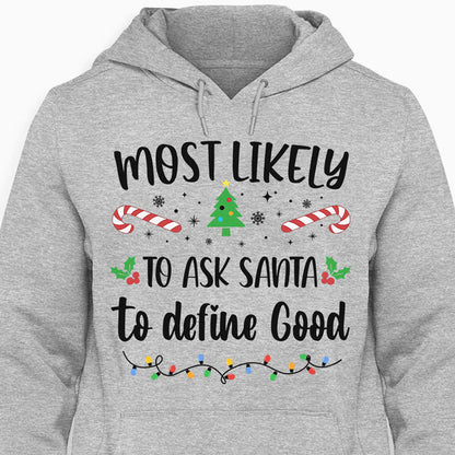 Most Likely To Shirt, Personalized Family Matching Shirt, Christmas Gifts For Family