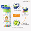 I Am Kind I Am Grateful, Personalized Water Bottle With Straw, Back To School Gifts, Custom Photo