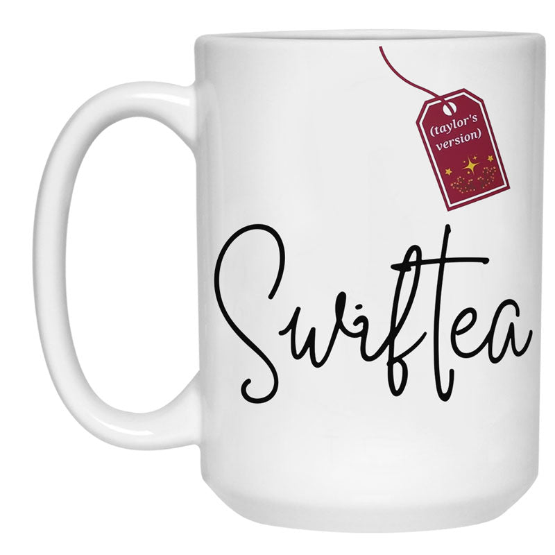  Taylors Version Swiftea Coffee Mug, Swiftie Gifts