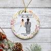 Our First Christmas Couple, Personalized Christmas Ornaments, Custom Gift For Lovers