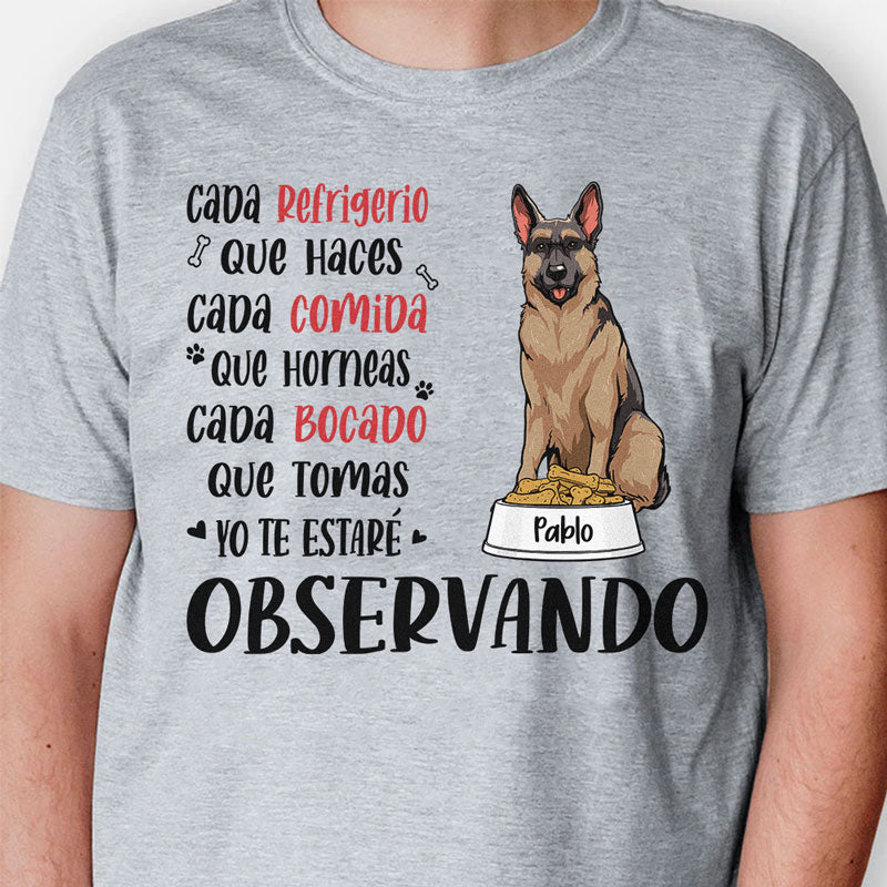 Camiseta Personalizadas, Cada Refrigerio Que Haces, Spanish Espanol Shirt, Regalos Para Amantes de los Perros, T Shirts Para Crea