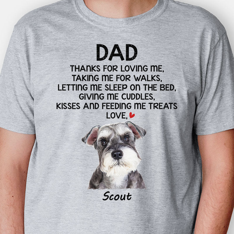 Personalized Gifts for Dog lovers, Custom T Shirt - Dog Dad Belongs To, Dog Mom Dog Dad Gift PersonalFury, Basic Tee / Light Pink / 2XL