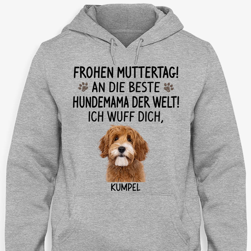 Schönen Muttertag, Beste Hundemama, Ich Belle Für Dich, Individuelles Shirt Für Hundefreunde, Personalisierte Geschenke, Wunderschöne Muttertagsgeschenke