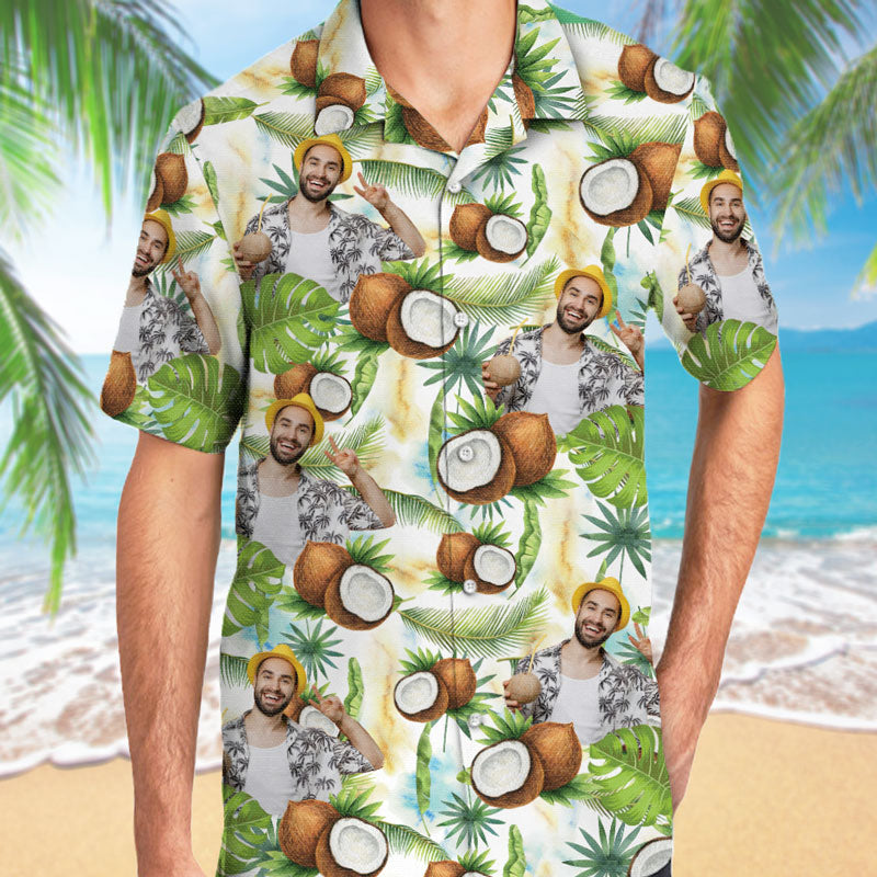 Tropical Fruits Hawaiian Pattern, Personalized Hawaiian Shirt, Custom -  PersonalFury