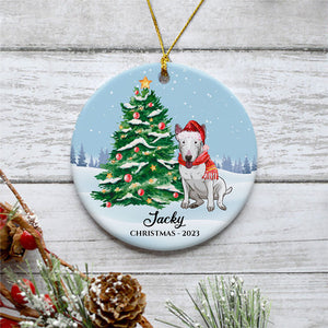 Christmas Dog Ornaments, Personalized Ornaments, Custom Gift for Dog Lovers