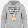 Happy Mother's Day Best Dog Mom Pop Eyed, Personalized Shirt, Gift For Dog Lovers