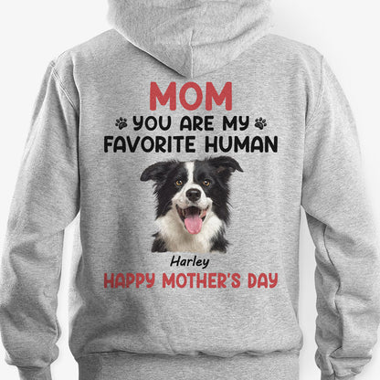 Personalized dog shirt, gift for dog lovers - You are my favorite human, custom t-shirt for dog lovers