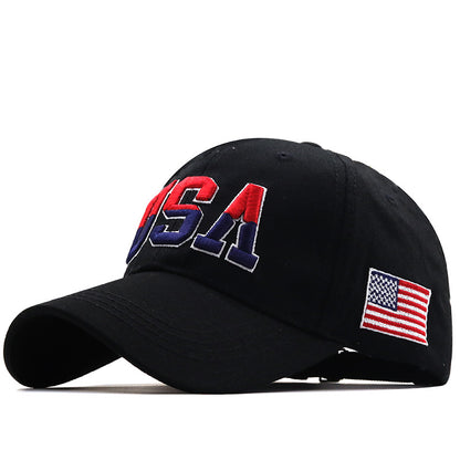 Letter USA Embroidery Baseball Cap, 4th of July Gifts For Patriots
