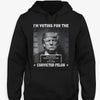 I'm Voting For The Convicted Felon Trump Black White Wanted, Personalized Shirt, Gifts For Trump Fans, Election 2024