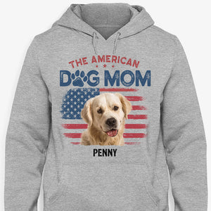 The American Dog Dad Dog Mom, Personalized Shirt, Gift for Dog Lovers, Custom Photo