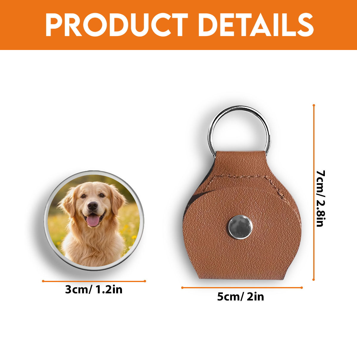 I Will Miss You, Personalized Pocket Hug, Pet Memorial Gift For Dog Lover, Custom Photo