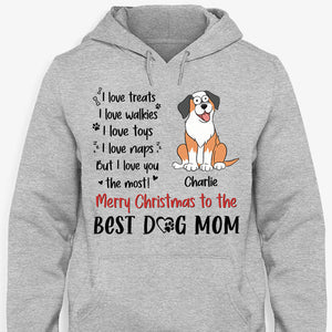 I Love Treats I Love Walkies, Personalized Shirt, Gift For Dog Lovers, Custom Photo