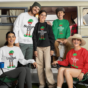 The Elf Crew Shirt, Personalized Family Shirt, Matching Family Santa Shirts, Christmas Gift Ideas