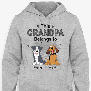 This Dog Mom Dog Dad Belongs To Pop Eyed, Personalized Shirt, Gift For Dog Lovers