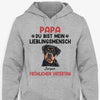 Du Bist Mein Lieblingsmensch , Personalisiertes Shirt für Hundeliebhaber, Personalisierte Geschenke, Schöne Muttertagsgeschenke, German Personalized Shirt Gifts For Dog Lovers