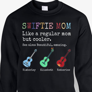 Swiftie Dad, Swifte Mom, Personalized Shirt, Eras Tour Style Shirt