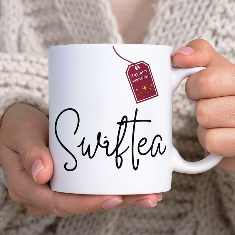  Taylors Version Swiftea Coffee Mug, Swiftie Gifts