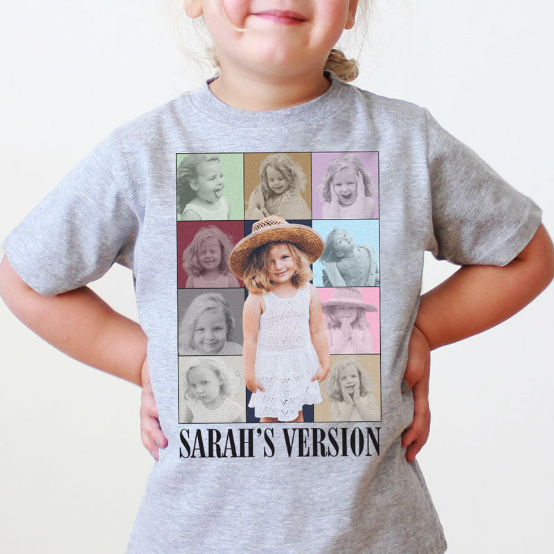 Eras Tour Kid Shirt, Personalized Youth Shirt, Custom Gift For Kid