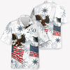 The Eagle 1976-2026 Color Hawaii, 250th Anniversary Of The USA Hawaiian Shirt