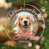 A Best Friend Is Never Forgotten, Personalized Shape Ornament, Memorial Gifts, Custom Photo