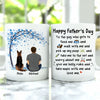 Personalized Mugs For Dog Lovers, To The Guy Who Gets To Feed Me, Father's Day Gift For Dog Dad