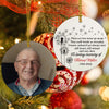 Those We Love Never Go Away, Personalized Ornaments 2 Sides, Memorial Gifts For Loss Of Loved One, Custom Photo