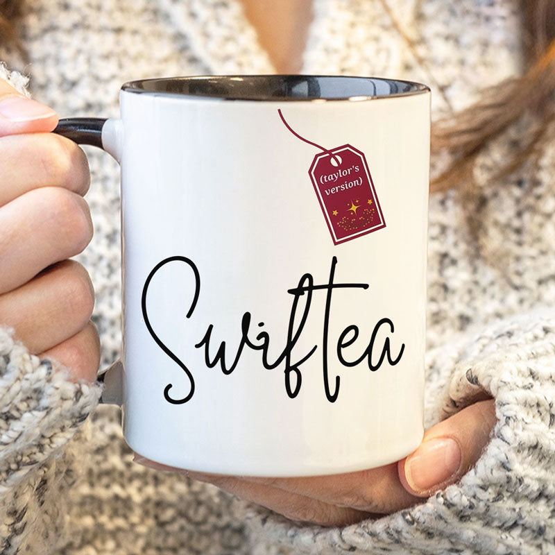  Taylors Version Swiftea Coffee Mug, Swiftie Gifts