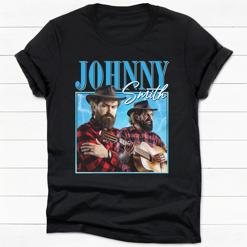 Custom Multi Photo Version 3, Retro Vintage Bootleg Shirt, Personalized Shirt, Gift For Your Loved One, Custom Photo