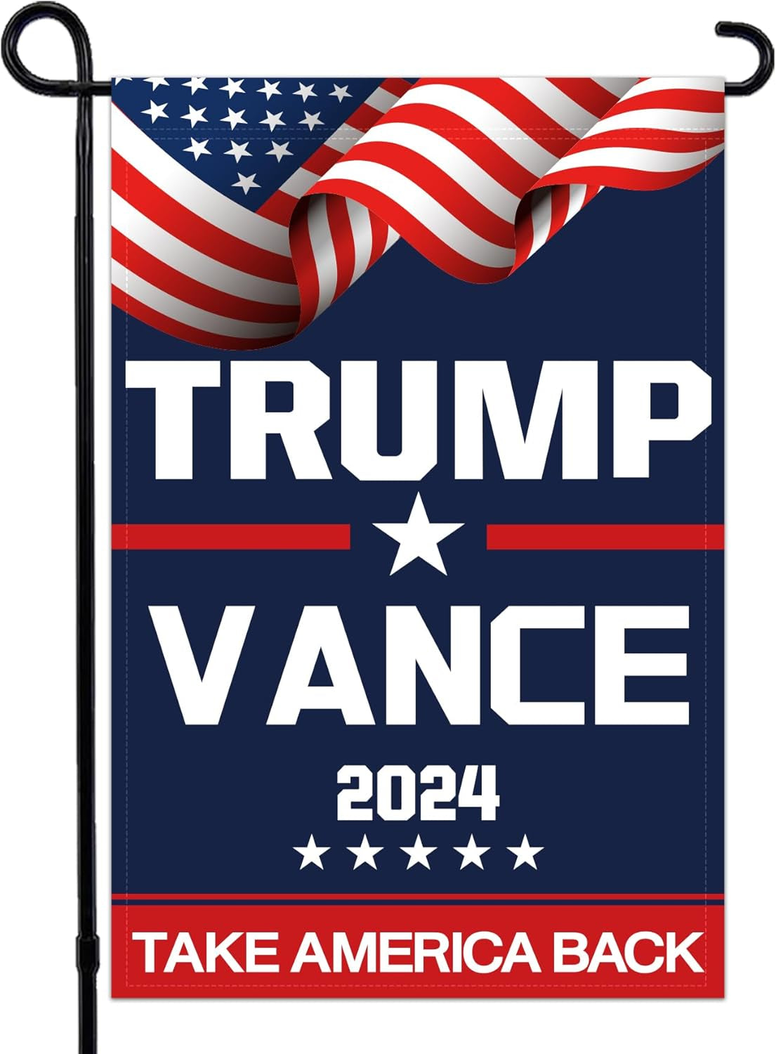 Trump Vance Garden Flags, Take America Back, Gift For Trump Supporters, Election 2024