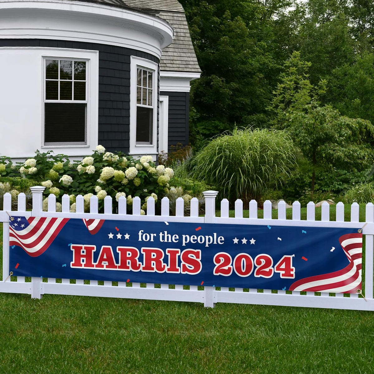 Kamala Harris 2024 Banner, A Woman's Place In The White House For The People Banner, Gift For Kamala Harris Supporters, Election 2024