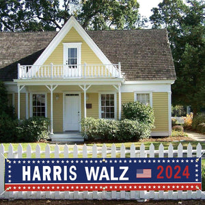 Harris Waltz 2024 Banner, Gift For Kamala Harris Supporters, Election 2024 $29.95 USD