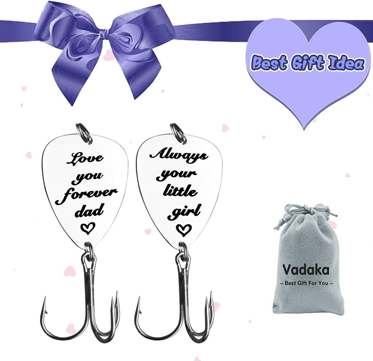  Dad Fish Lure Hook Fishing Hook, Gifts For Father's Day, Gifts For Lovers