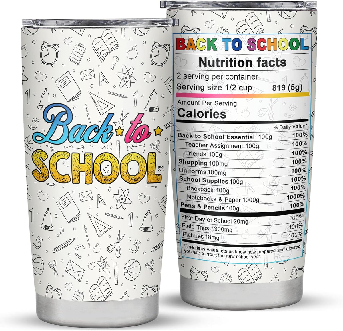 School Bus Driver  Tumbler, Bus Driver Appreciation Gifts, 20Oz Stainless Steel Tumbler School Bus