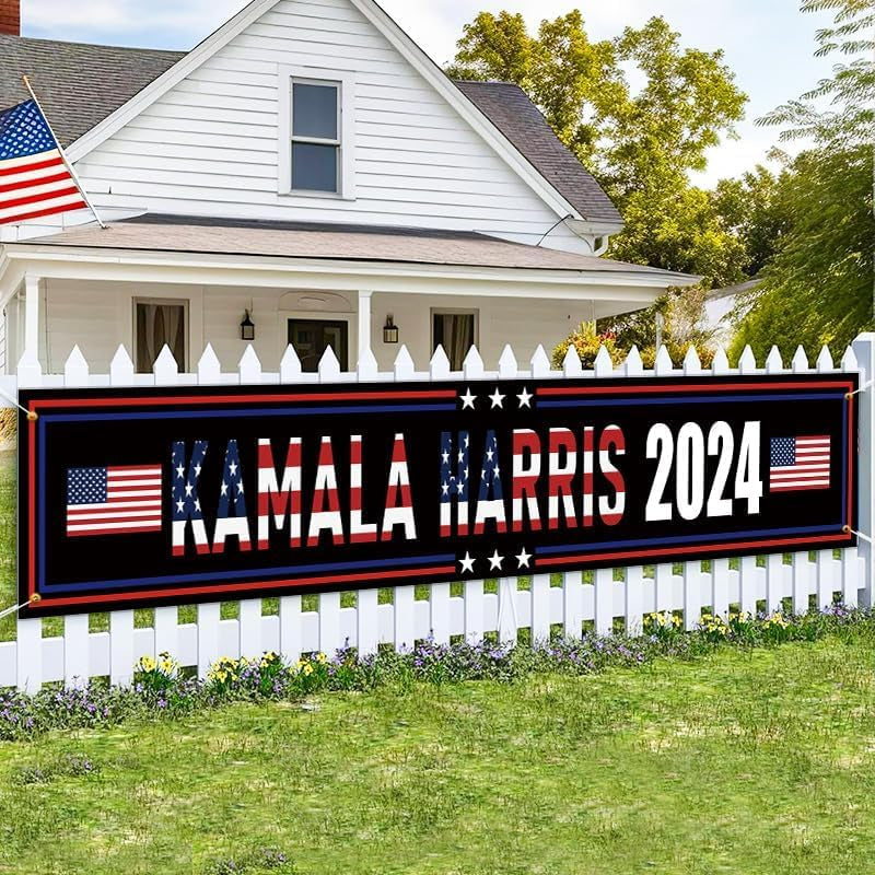 Kamala Harris 2024 Banner, Gift For Kamala Harris Supporters, Election 2024