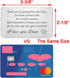 Dad Engraved Wallet Insert Card, Thank You Dad Gifts, I Love You Dad, Gifts For Father's Day, Gifts For Lovers