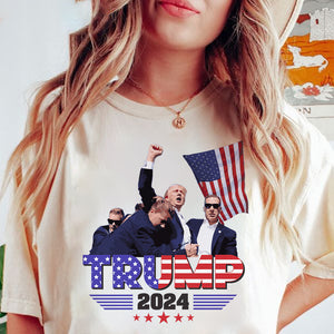 Trump Shooting 2024, Trump Shot Light Shirt, Election 2024