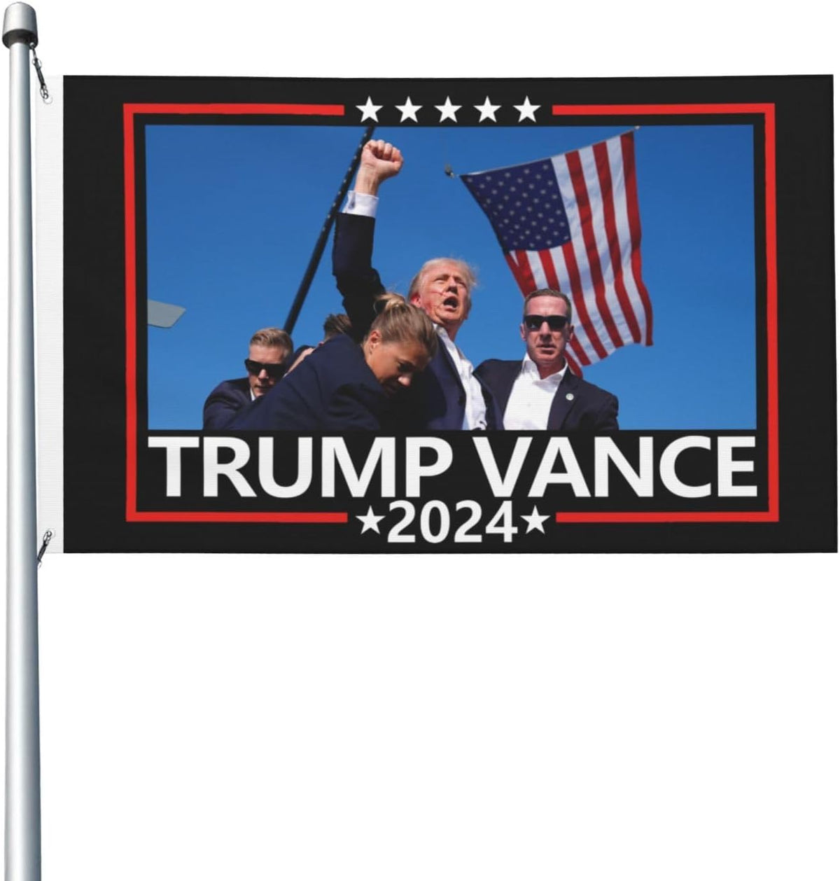 Trump Vance House Flag, Trump Shooting, Trump Assassination, Election 2024