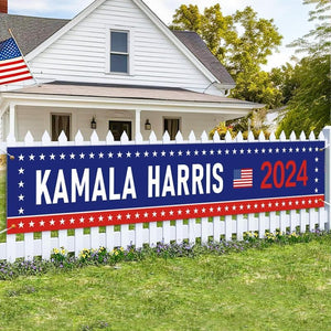 Kamala Harris 2024 Banner, Gift For Kamala Harris Supporters, Election 2024