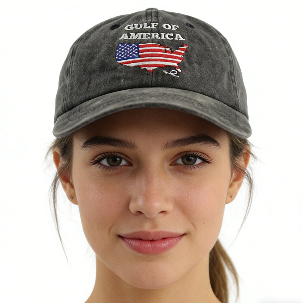 2Pcs Gulf of America Hat for Men Women