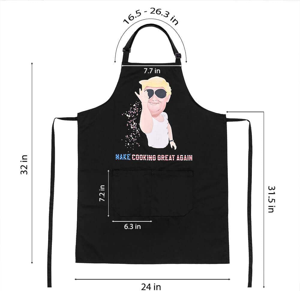 Make Cooking Great Again Apron, Gift For Trump Fans, Election 2024