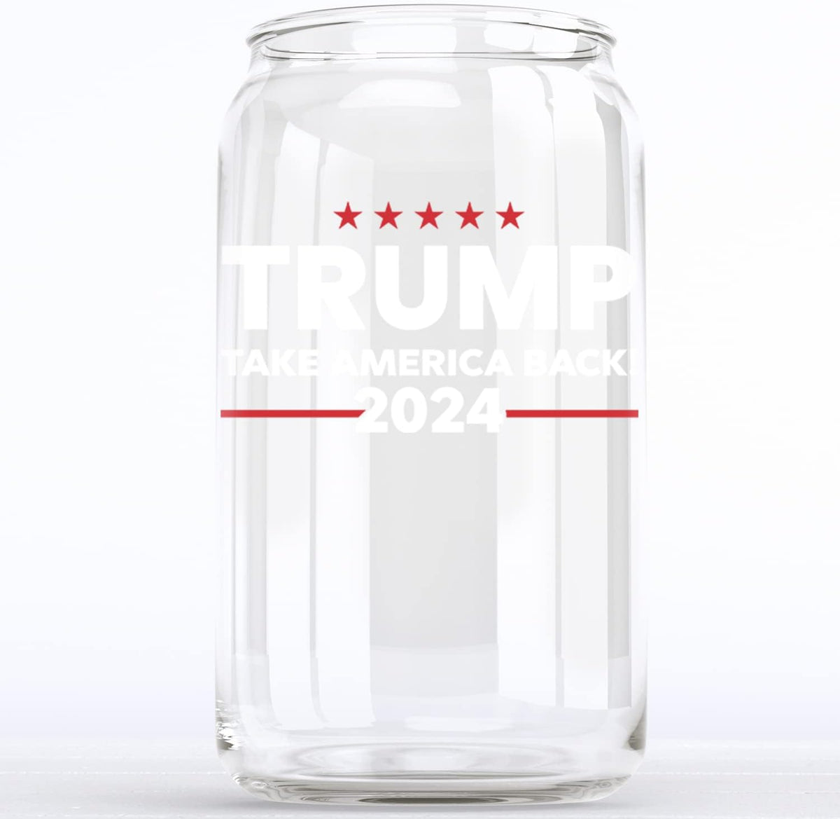 Trump Take America Back, Engraved Rock Glass, Election 2024