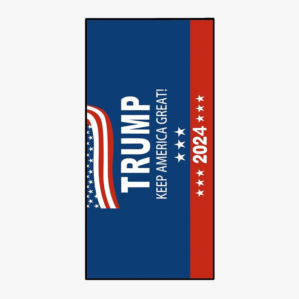 Keep America Great Trump 2024 Beach Towels, Gift For Trump Fans, Election 2024