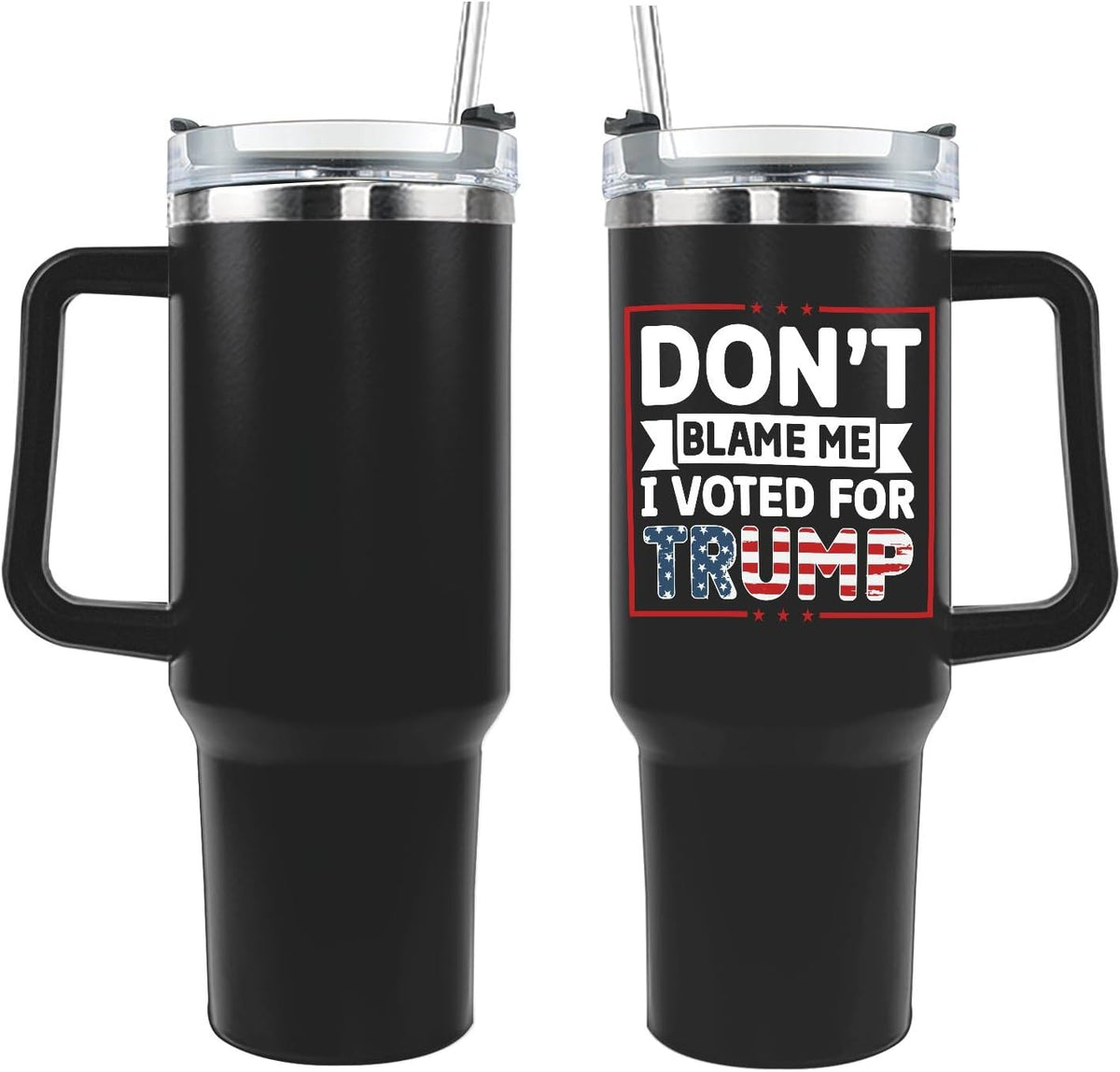 Don't Blame Me I Voted for Trump Tumbler, Gift For Trump Fans, Election 2024