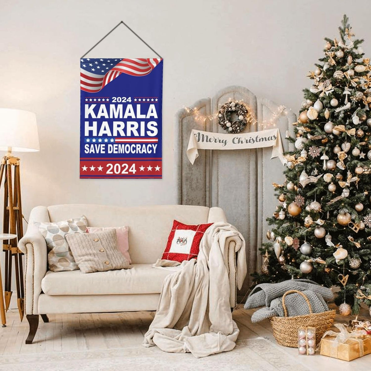 Kamala Harris 2024 Garden Flag, Gift For Kamala Harris Supporters, Election 2024