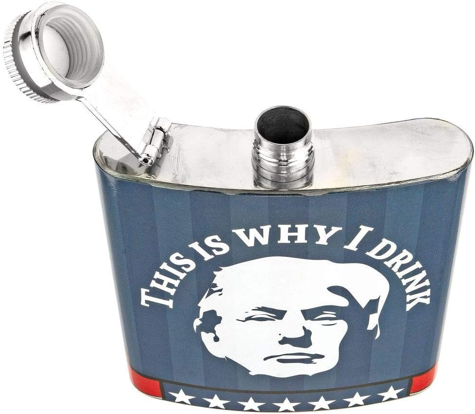 This Is Why I Drink Flask, Gift For Trump Fans, Election 2024