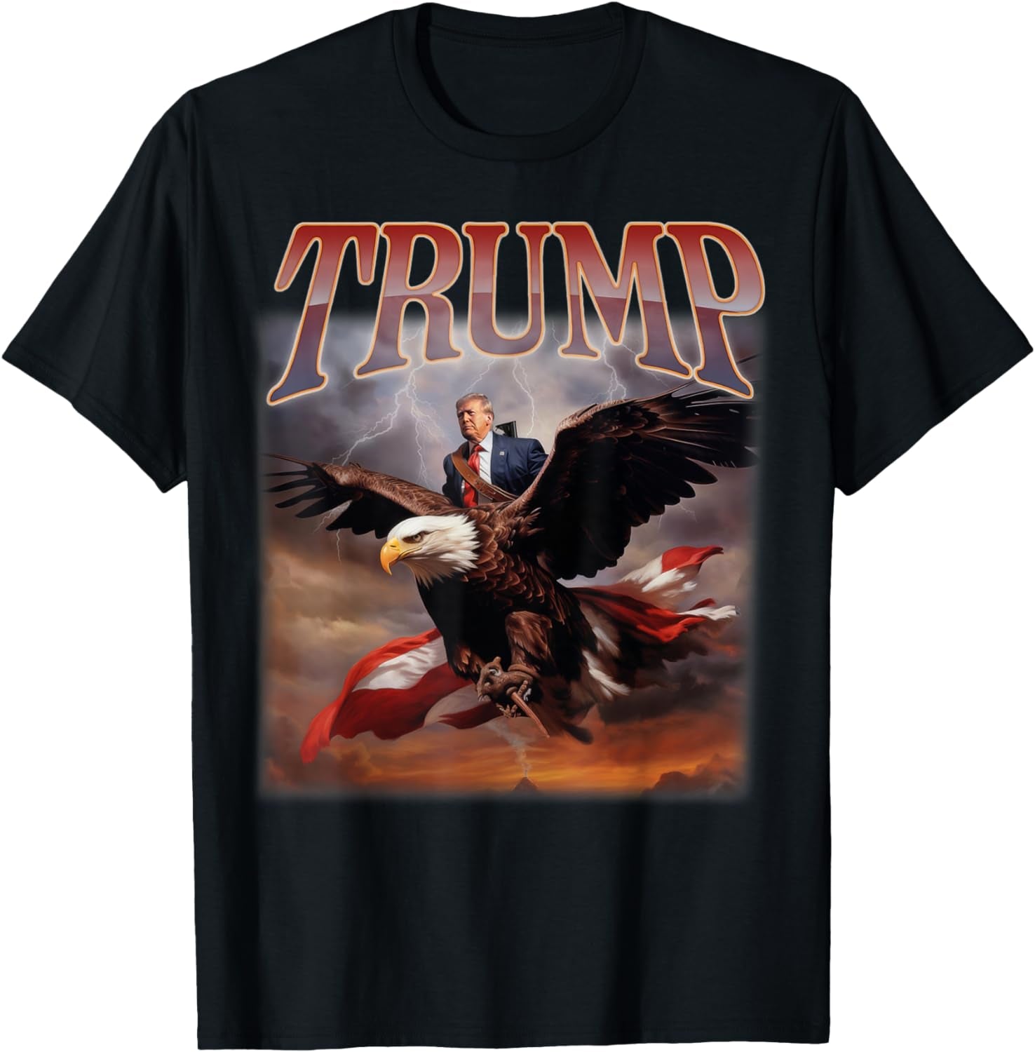 Trump Riding Eagle Shirt, Gift For Trump Fans, Election 2024