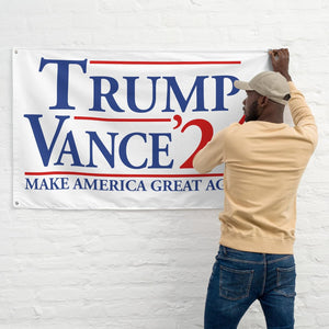 Donald Trump and J.D. Vance 2024, Trump House Flag, Election 2024