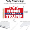 Honk for Trump Sign, Home Decoration For Trump Fans, Election 2024